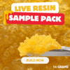 live resin sample pack bundle